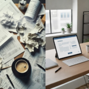 Strukturierter E-Rechnungsprozess mit digitalem Workflow und automatisierter Verarbeitung